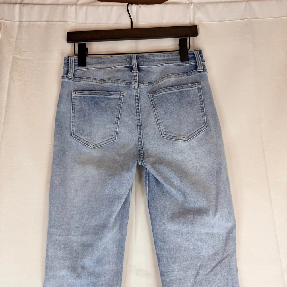 PISTOLA Women’s Size 28 Denim Jeans Mid Rise Ankle Straight Style Stretch